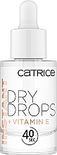 Düfte, Parfümerie und Kosmetik Trocknende Nagellacktropfen - Catrice Instant Dry Drops + Vitamin E
