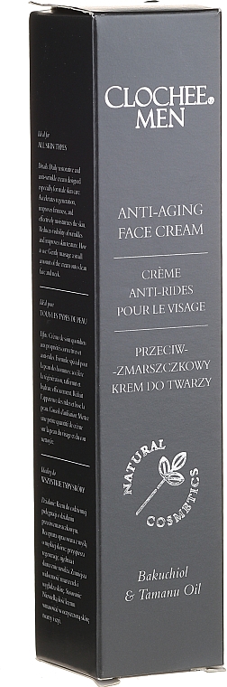 Anti-Aging Gesichtscreme für Männer - Clochee Men Anti-Aging Face Cream — Bild N1