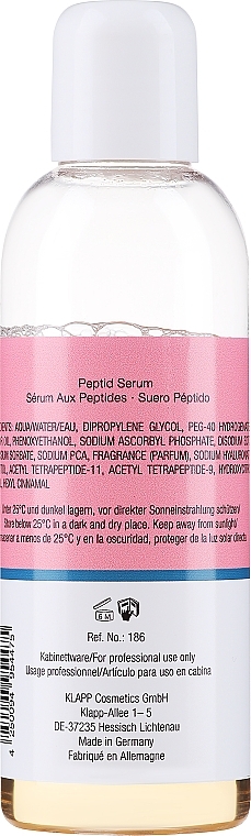 Gesichtsserum - Klapp Aqua Derm + Peptide Serum — Bild N2