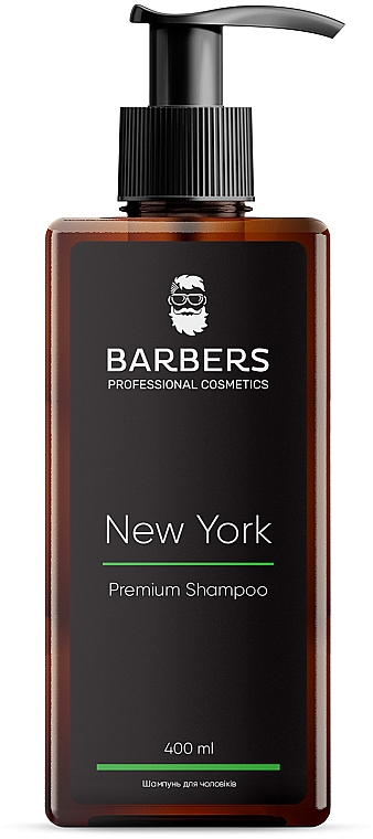 Tonisierendes Männershampoo - Barbers New York Premium Shampoo — Bild N1