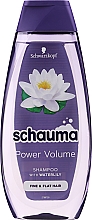 Düfte, Parfümerie und Kosmetik Volumen-Shampoo für feines, plattes Haar - Schwarzkopf Schauma Power Volume 48H Plump Up Shampoo