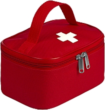 Rote Stofftasche zur Aufbewahrung von Erste-Hilfe-Artikeln 20x14x10 cm First Aid Kit - MAKEUP First Aid Kit Bag L — Bild N2