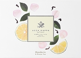 Düfte, Parfümerie und Kosmetik Acca Kappa Mandarin & Green Tea - Duftset (Eau de Parfum 50ml + Seife 150g) 