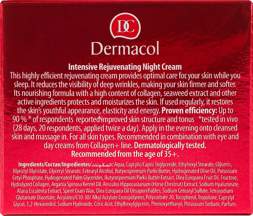 Intensive Anti-Aging Nachtcreme - Dermacol Collagen+ Intensive Rejuvenating Night Cream — Bild N3
