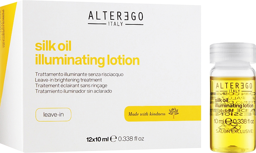 Revitalisierende Lotion mit Seidenöl - Alter Ego Silk Oil Illuminating Treatment — Bild N2