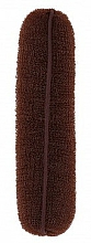 Düfte, Parfümerie und Kosmetik Haarroller 150 mm braun - Lussoni Hair Bun Roll Brown