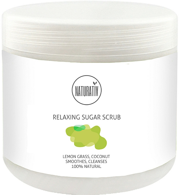 Körperscrub mit Zucker - Naturativ Naturativ Relaxing Body Sugar Scrub — Bild N1