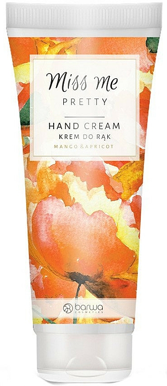 Handcreme mit Mango- und Aprikoseduft - Barwa Miss Me Pretty Mango & Apricot