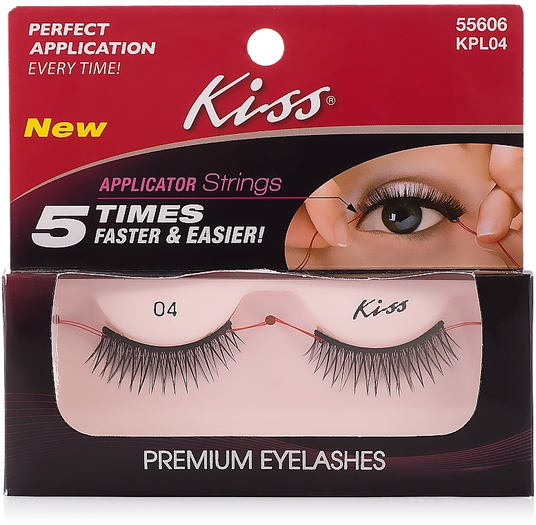 Künstliche Wimpern mit Applikator - Kiss IEnvy Premium Lashes 04