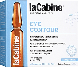 Düfte, Parfümerie und Kosmetik Hyaluron-Ampullen für die Augenpartie - La Cabine Eye Contour Ampoules
