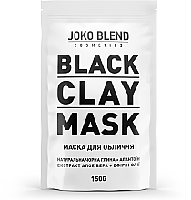 Gesichtsmaske aus schwarzem Ton - Joko Blend Black Clay Mask — Bild N3