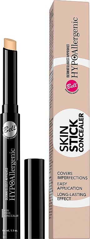 Hypoallergenes Gesichtsconcealer mit intensiven Deckkraft - Bell Hypoallergenic Skin Stick Concealer