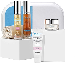 Düfte, Parfümerie und Kosmetik Gesichtspflegeset 5 St. - The Organic Pharmacy Clear Skincare Kit
