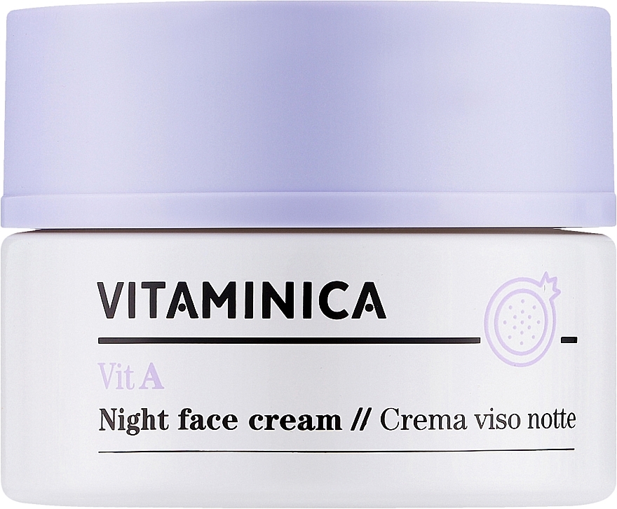 Nachtcreme für das Gesicht - Bioearth Vitaminica Vit A Night Face Cream  — Bild N1
