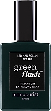 Nagellack - Manucurist Green Flash Led Nail Polish — Bild N1