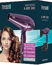 Haartrockner violett - Teesa Hair Dryer X-Dry 300 Violet TSA0512 — Bild N3