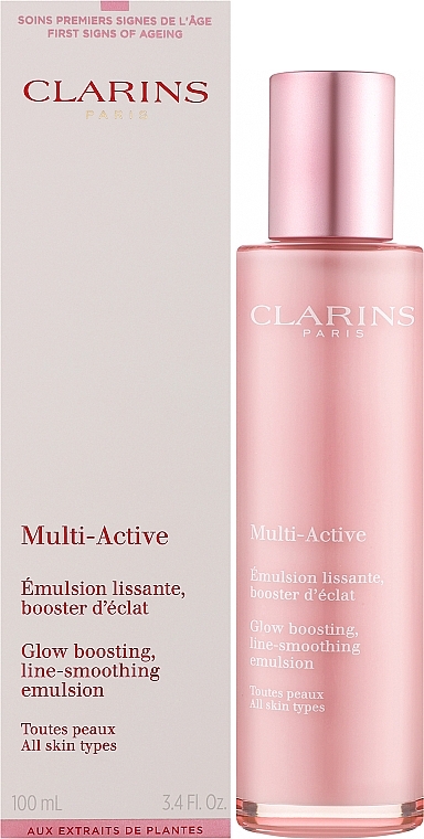 Glättende Gesichtsemulsion  - Clarins Multi-Active Smoothing Emulsion — Bild N2