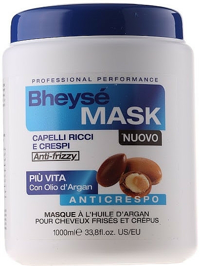 Haarmaske mit Arganöl für lockiges Haar - Renee Blanche Bheyse Maschera Capelli Ricci e Crespi