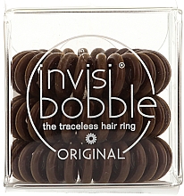 Düfte, Parfümerie und Kosmetik Haargummis 3 St. - Invisibobble Original Pretzel Brown