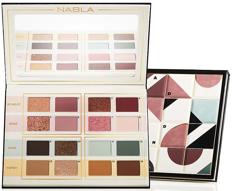 Lidschatten-Palette - Nabla Read My Mind Palette — Bild N1