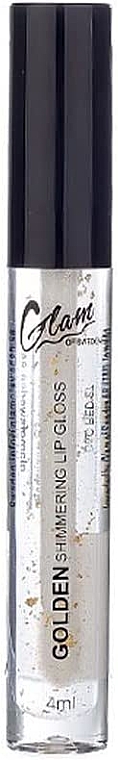 Lipgloss mit Glitzer - Glam Of Sweden Golden Shimmering Lip Gloss — Bild N1