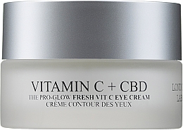 Düfte, Parfümerie und Kosmetik Aufhellende Augenkonturcreme mit Vitamin C und Ananasextrakt - London Botanical Laboratories Vitamin C + CBD Eye Cream
