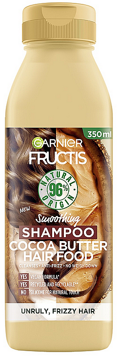 Tiefenreinigendes Shampoo - Garnier Fructis Hair Food Cocoa Butter Shampoo — Bild N1