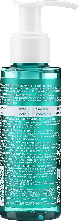 Gesichtsöl zum Abschminken - Uriage Hyseac Purifying Oil — Bild N2