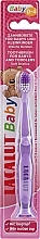 Düfte, Parfümerie und Kosmetik Zahnbürste Baby 0-4 Jahre violett - Lacalut Baby Toothbrush For Babys & Toddlers 