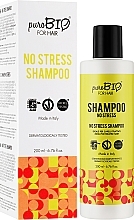 Shampoo für strapaziertes Haar - puroBIO Cosmetics For Hair No Stress Shampoo — Bild N2