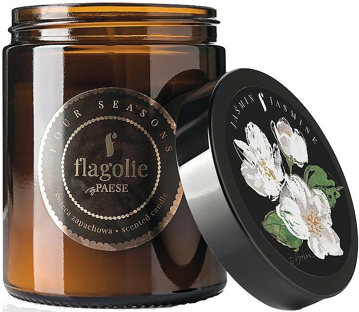 Duftkerze im Glas Jasmin - Flagolie Fragranced Candle Black Jasmine — Bild N1