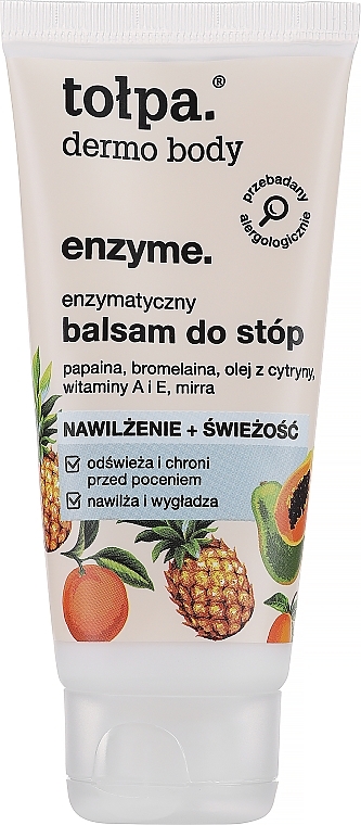 Enzym-Fußbalsam - Tolpa Dermo Body Enzyme — Bild N1