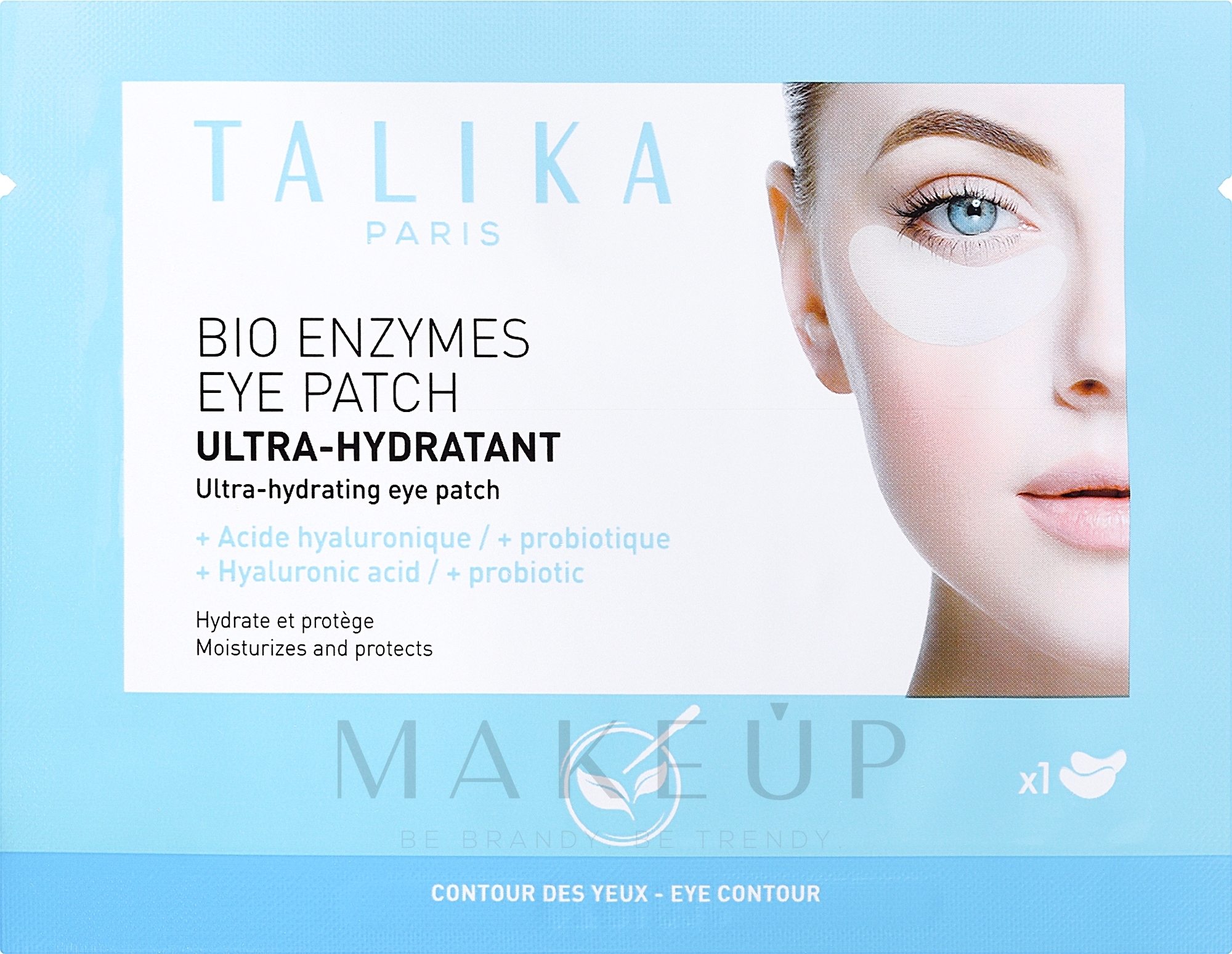 Bioenzymatische Feuchtigkeitspflaster für die Augenpartie - Talika Bio Enzymes Eye Patch — Bild 2 St.