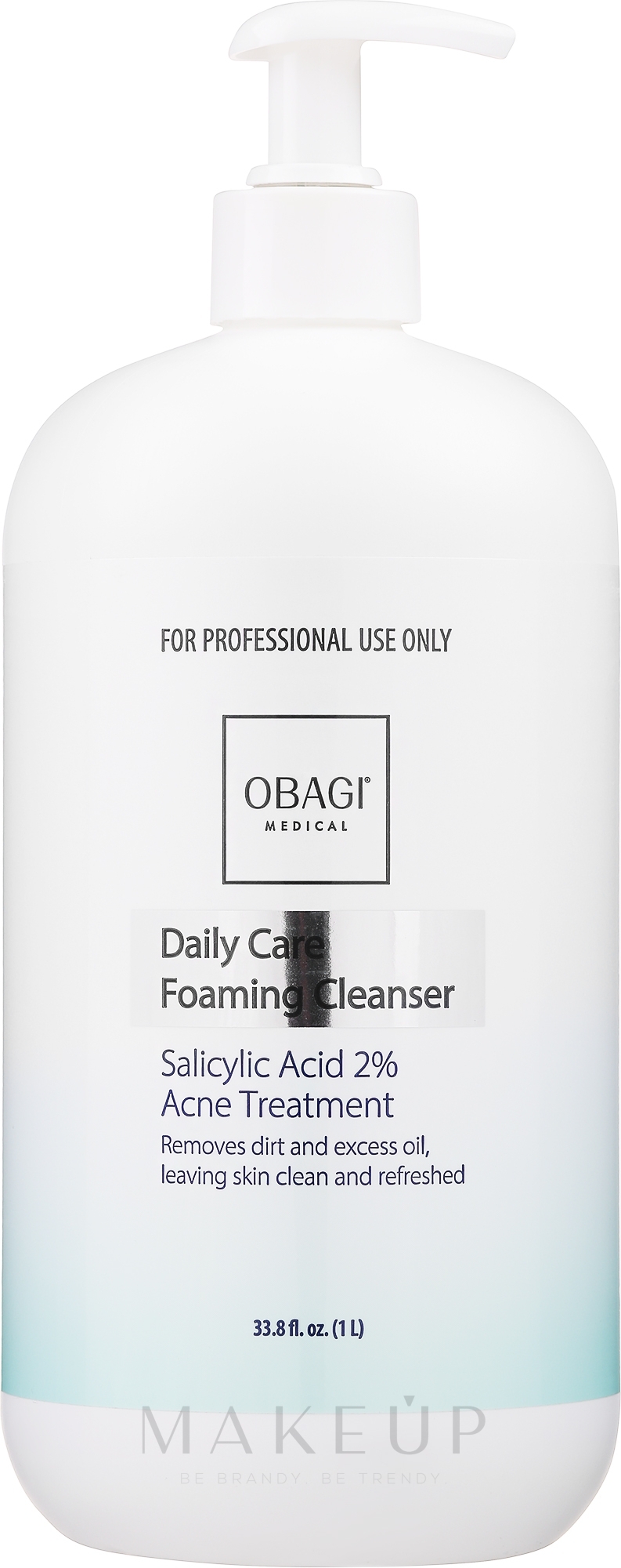 Gesichtsreiniger - Obagi Medical CLENZIderm M.D. Daily Care Foaming Cleanser Salicylic Acid 2% — Bild 1000 ml