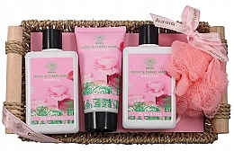 Düfte, Parfümerie und Kosmetik Set 5-tlg. - Aurora Peony & Cherry Amber Gift Set 