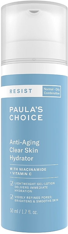 Anti-Falten-Gesichtscreme für die Nacht - Paula's Choice Resist Anti-Aging Clear Skin Hydrator  — Bild N1