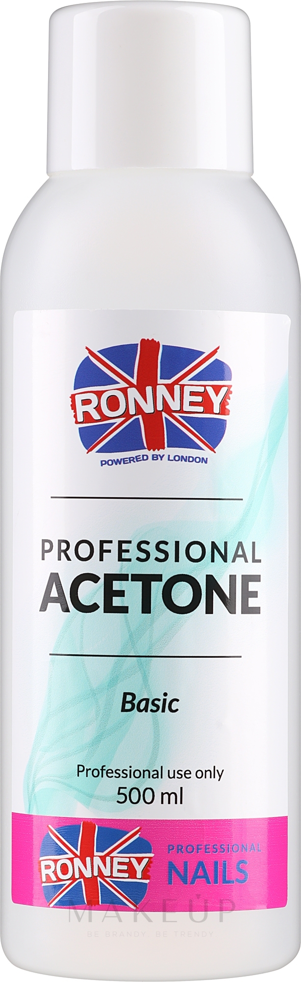 Nagellackentferner - Ronney Professional Acetone Basic — Bild 500 ml