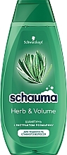 Shampoo für dünnes und geschwächtes Haar - Schauma Herbs & Volume Shampoo — Bild N2