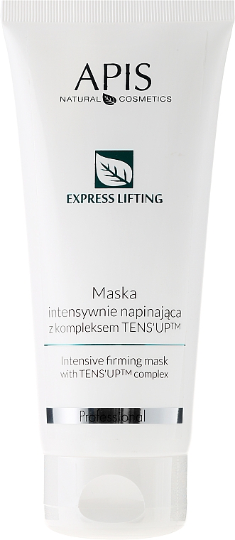 Intensiv straffende Gesichtsmaske mit Tens'Up-Komplex - APIS Professional Express Lifting Intensively Tensioning Mask With Tens UP