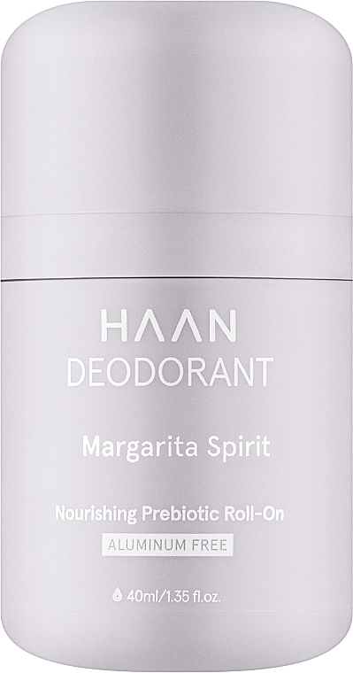 Deo Roll-on mit Präbiotika, aluminiumfrei - HAAN Margarita Spirit Deodorant — Bild N1