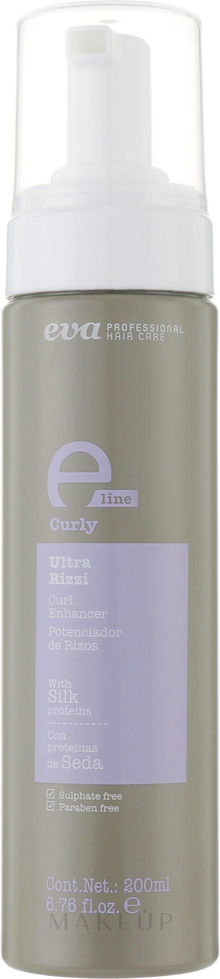 Mousse für lockiges Haar - Eva Professional E-Line Rizzi Curl Enhancer — Bild 200 ml