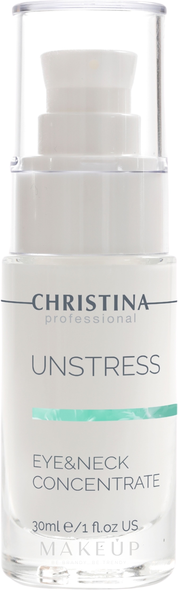 Entspannendes und schützendes Anti-Aging Augen- und Halskonzentrat - Christina Unstress Eye And Neck Concetrate — Bild 30 ml