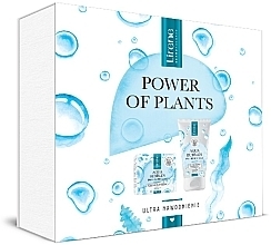 Gesichtspflegeset - Lirene Power Of Plants Aqua Bubbles (Gesichtsgel 150ml + Gesichtscreme 50ml) — Bild N1