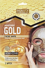 Düfte, Parfümerie und Kosmetik Pflegende Gesichtsmaske - Beauty Formulas Gold Norishing Facial Mask