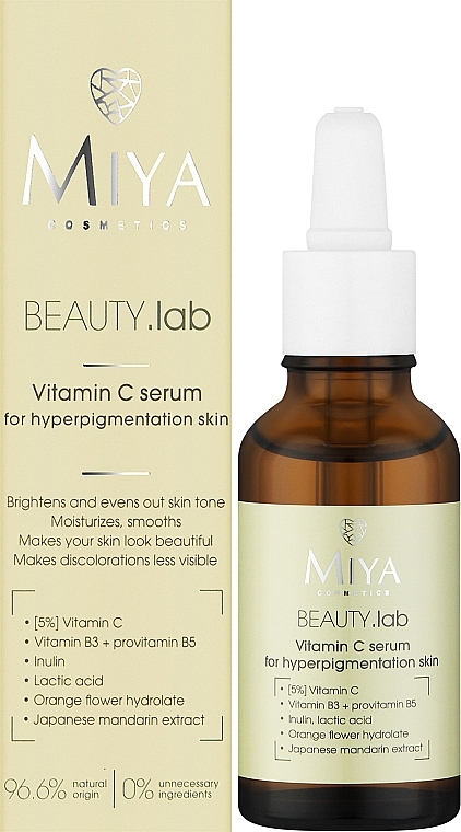 Gesichtsserum mit Vitamin C - Miya Cosmetics Beauty Lab Serum With Vitamin C — Bild N2
