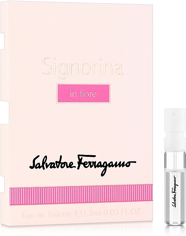 GESCHENK! Salvatore Ferragamo Signorina In Fiore - Eau de Toilette (Probe) — Bild N1