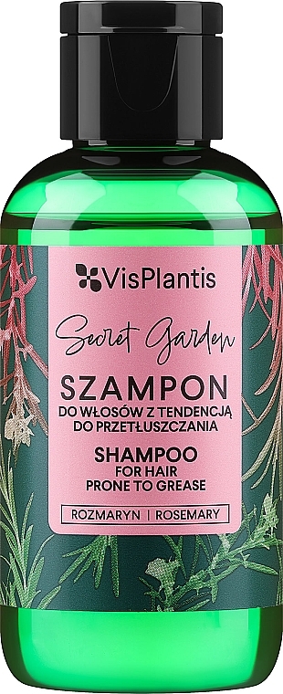 Shampoo für fettiges Haar - Vis Plantis Secret Garden Rosemary Shampoo — Bild N1