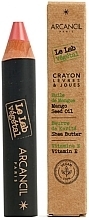 Rougestift für Lippen und Wangen - Arcancil Paris Crayon Levres & Joues Le Lab Vegetal — Bild N2