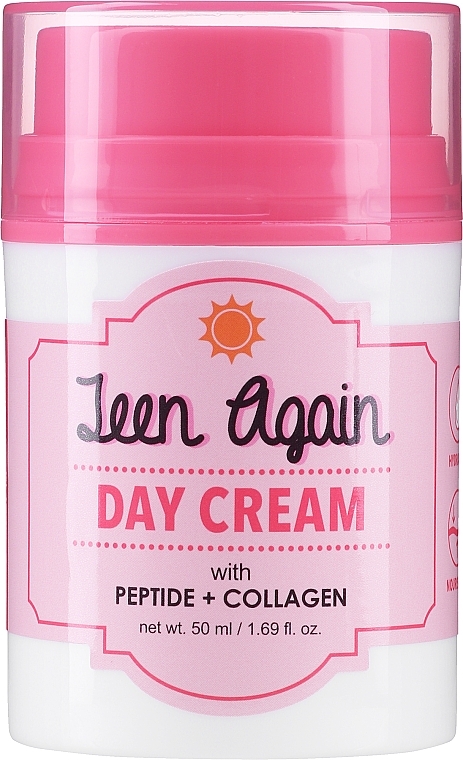 Feuchtigkeitsspendende Gesichtscreme für den Tag - Look At Me Teen Again Day Cream — Bild N1