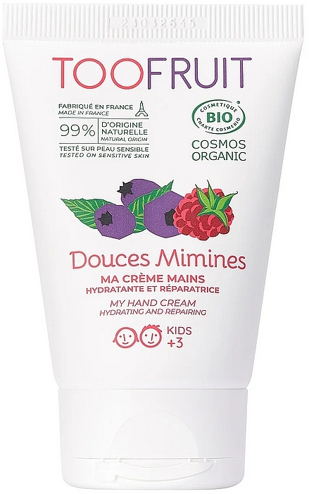 Handcreme Blaubeeren und Himbeeren - TooFruit Hand Cream Blueberry Raspberry  — Bild N1